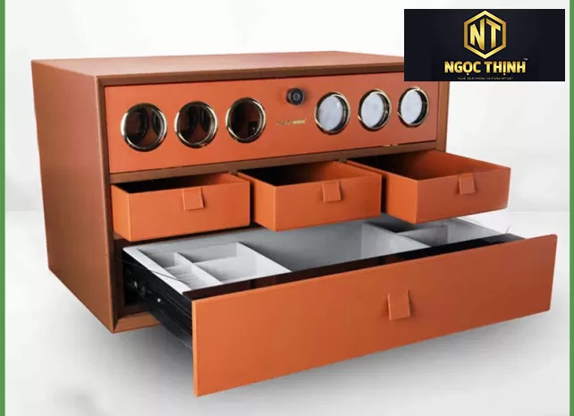 TỦ ĐỒNG HỒ CƠ KẾT HỢP LED CAO CẤP TẠI Phước Bình